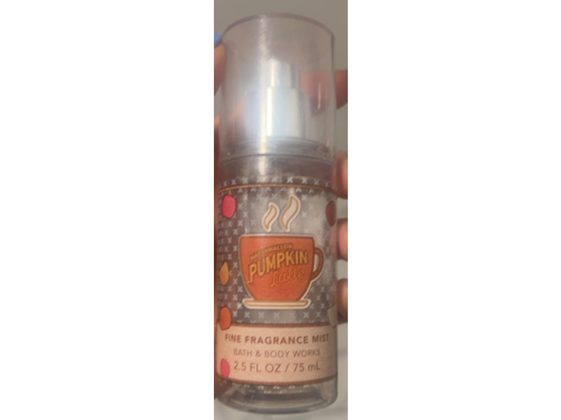 Bath & Body Works Fine Fragrance Mist, Marshmallow Pumpkin Latte, 2.5 fl oz/75 mL