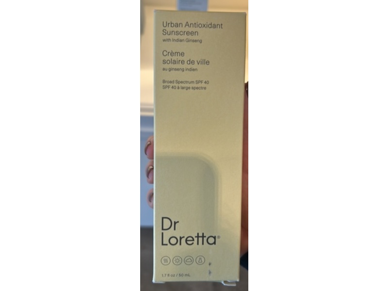 Dr. Loretta Urban Antioxidant Sunscreen, SPF 40, 1.7 fl oz/50 mL