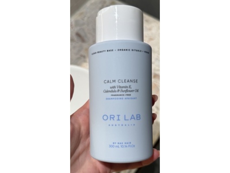 Nak Hair Ori Lab Calm Cleanse Shampoo, Vitmain E, Calendula & Sunflower Oil, 10.14 fl oz/300 mL
