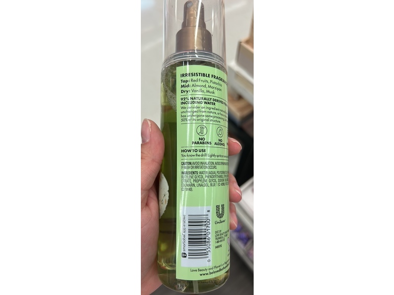 Beloved Body Mist, Pistachio Ice Cream, 8 fl oz