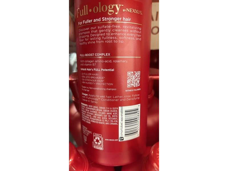 Nexxus Fullology Revitalizing Shampoo, 24 fl oz/710 mL