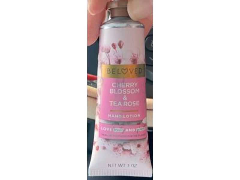 Beloved Hand Lotion, Cherry Blossom & Tea Rose, 1 oz