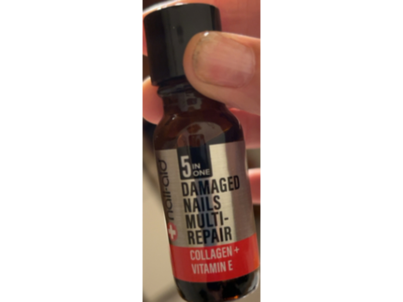 Nail-Aid - 5-in-1 Damaged Nails Multi-Repair, 0.5 fl oz/15 mL