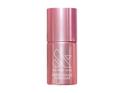 Olive & June Speed Gloss Top Coat, 0.46 fl oz