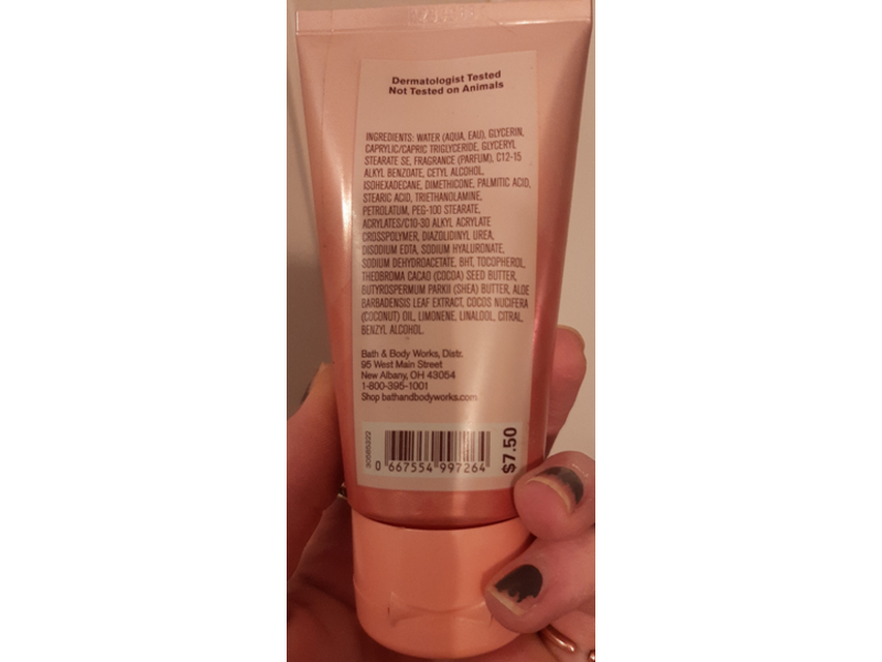 Bath & Body Works Ultimate Hydration Body Cream, Champagne Toast, 2.5 oz 76 g