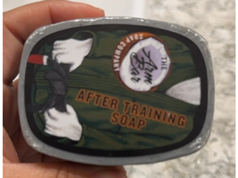 The Arm Bar After Training Soap, The Coal - Conut Batch, 4.25 oz