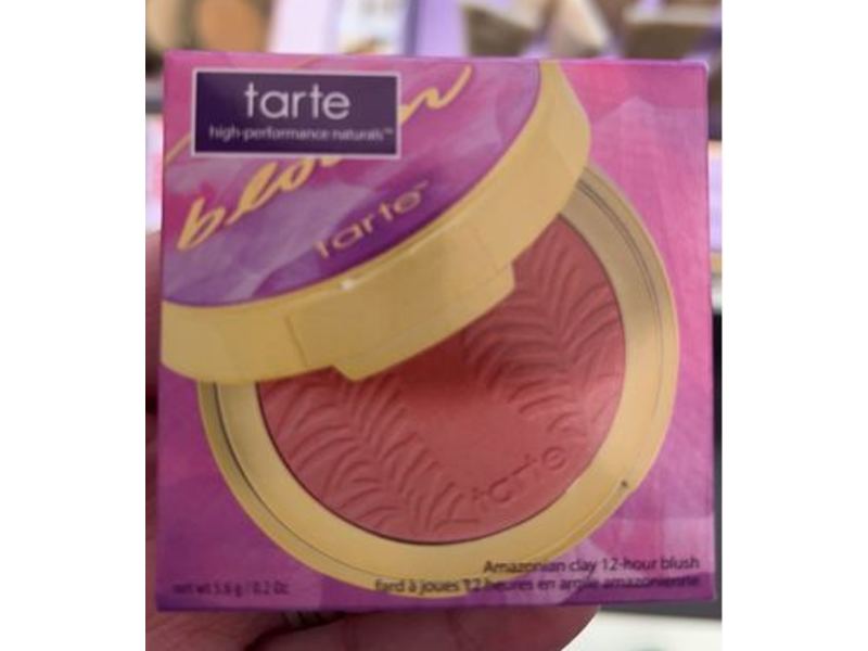 Tarte Cosmetics Amazonian Clay 12-Hour Blush, Soft Coral Pink, 0.2 oz