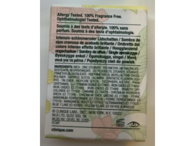 Clinique All About Shadow Super Shimmer, 24 Angel Eyes, 0.6 oz/1.9 g