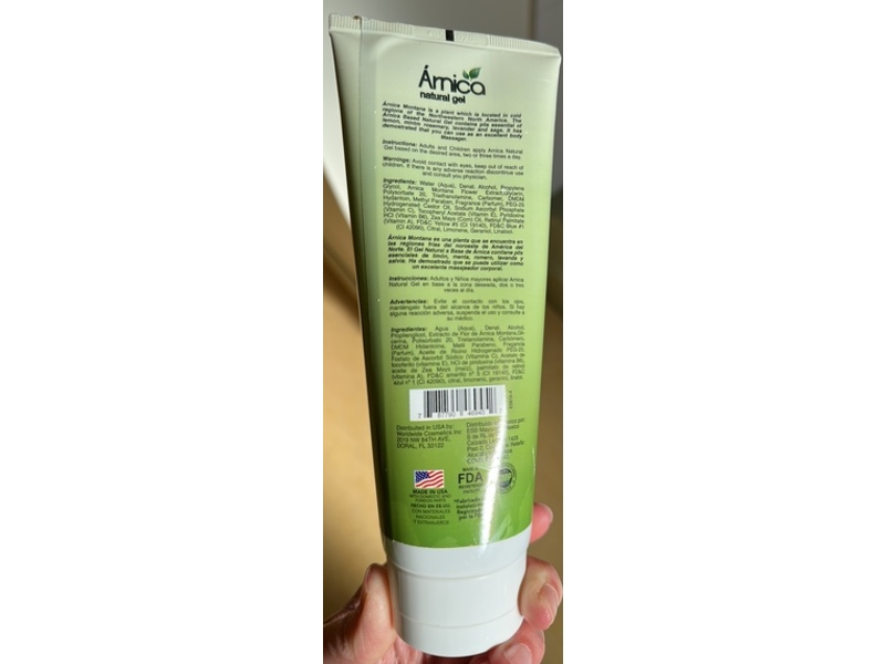 Arnica Natural Gel, 8 fl oz/236 mL