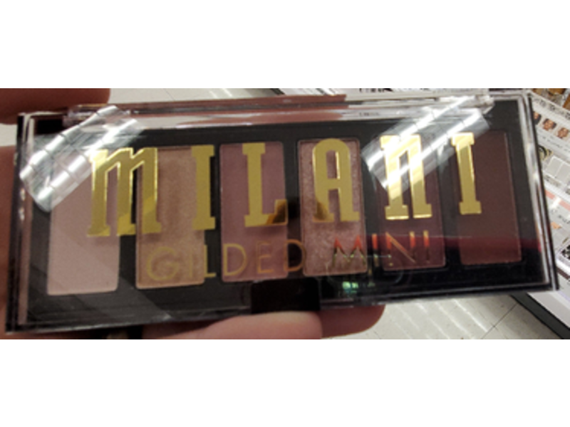 Milani Gilded Mini Eyeshadow Palette, The Wine Down