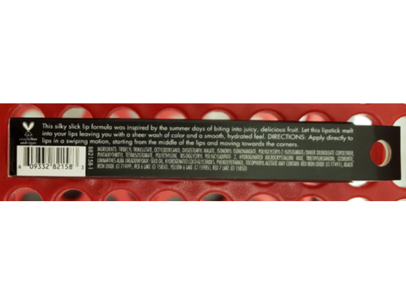 E.l.f. Sheer Stick, Black Cherry, 0.06 oz/11.9