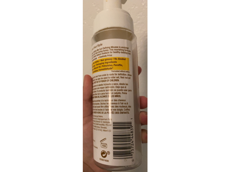 Lottabody Refine Me Curl Defining Mousse, Milk & Honey, 7 fl oz/207 mL