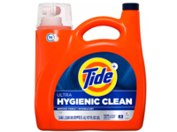 Tide Ultra Hygienic Clean Liquid Laundry Detergent, 83 Loads, 117 fl oz/3.46 L - Image 2