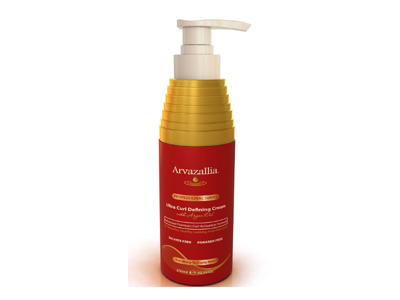 Arvazallia Ultra Curl Defining Cream, 10.14 oz/300 mL
