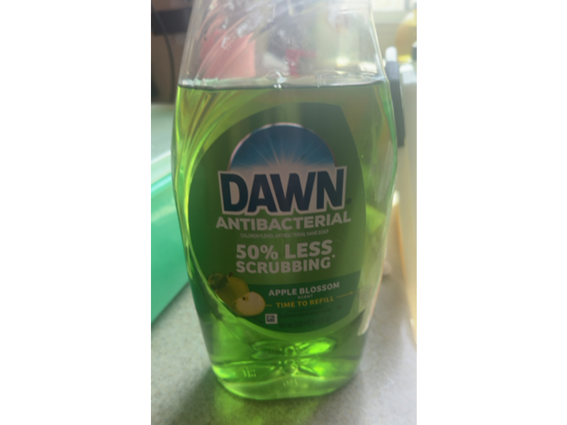 Dawn Antibacterial Dish Washing Soap, Apple Blossom, 30.8 fl oz/910 mL