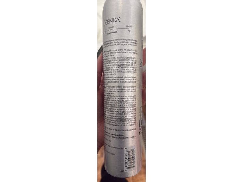 Kenra Sultry Nights 25 Volume Spray, Super Hold, 10 oz/283 g