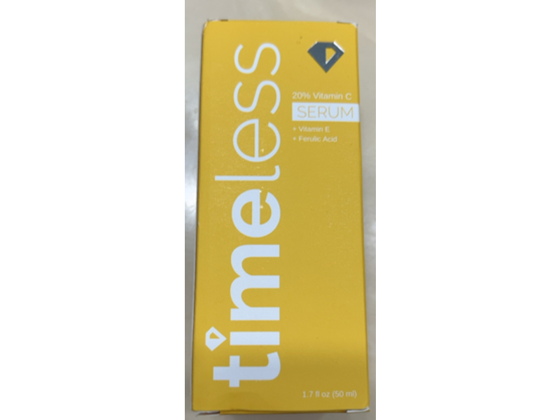 Timeless Serum, 20% Vitamin C, Vitamin E & Ferulic Acid, 1.7 oz/50 mL