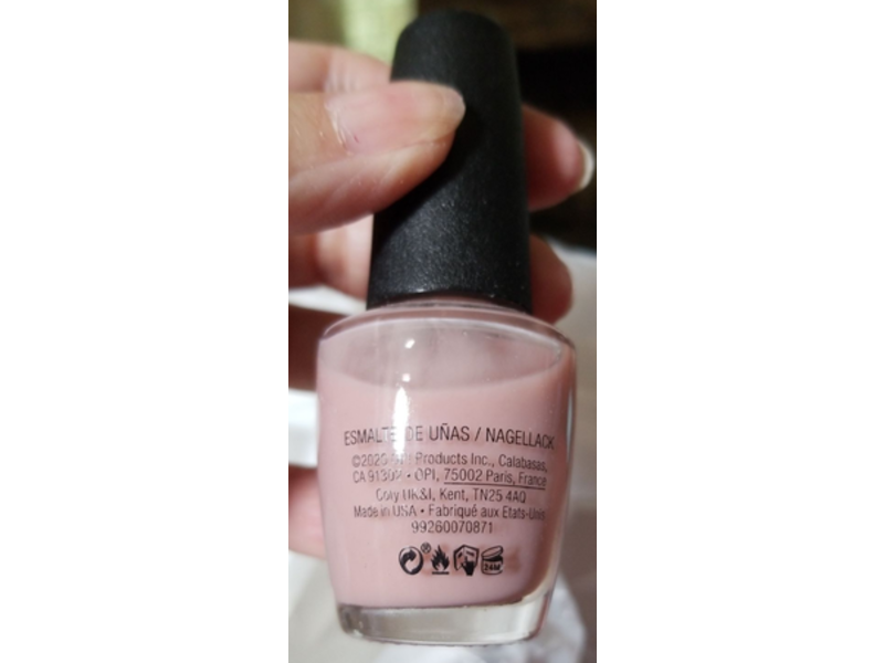 O. P. I Nail Lacquer, Bare My Soul, 0.5 fl oz/15 mL