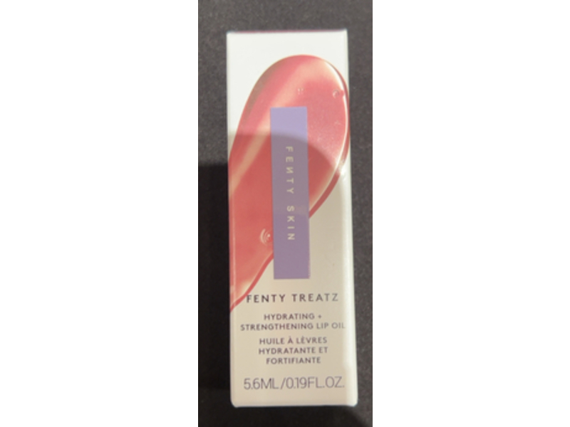 Fenty Skin Treatz Hydrating + Strengthening Lip Oil, Black Cherry, 0.19 fl oz/5.6 mL