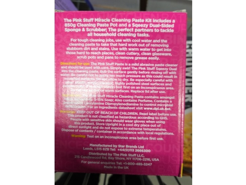 Star Drops The Pink Stuff The Miracle Cleaning Paste Kit, 850 g