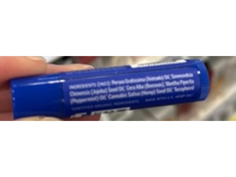 Dr.Bronner's Peppermint Organic Lip Balm, 0.15 oz/4 g
