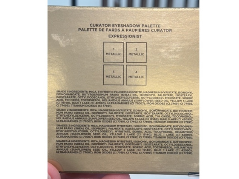 Hourglass Curator Eyeshadow Palette, Expressionist, 0.03 oz/1 g