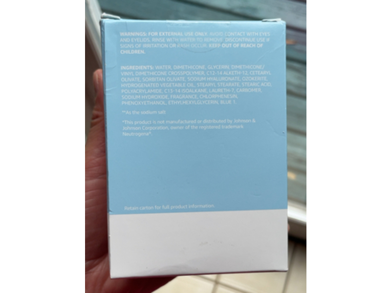 Amazon Basics Moisturizing Water Gel, 1.7 oz/48 g