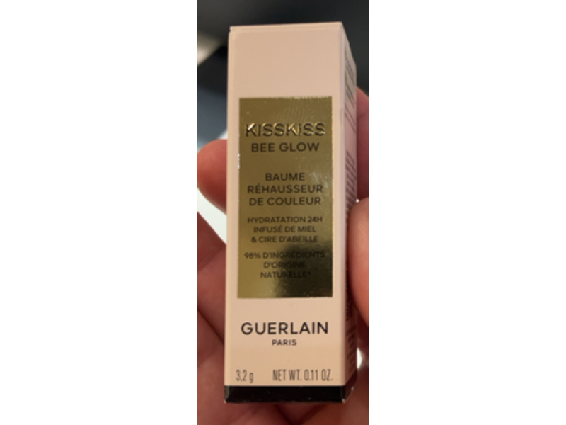 Guerlain Kisskiss Bee Glow Lipstick, 458 Pop Rose Glow, 0.11 oz/3.2 g