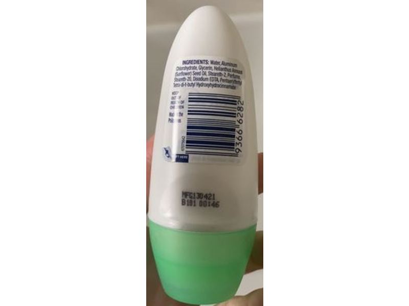 Dove Go Fresh Moisturizing Cream Antiperspirant, Cucumber & Green Tea Scent, 50 mL