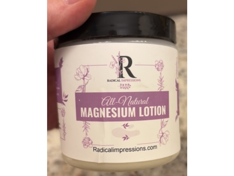 Radical Impressions All-Natural Magnesium Lotion