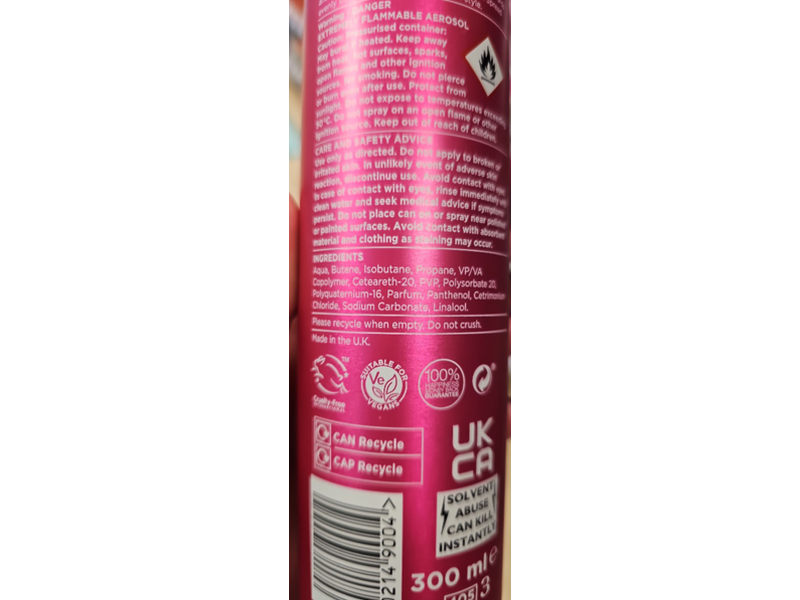 Superdrug Hair Mousse firm Hold, 300 mL