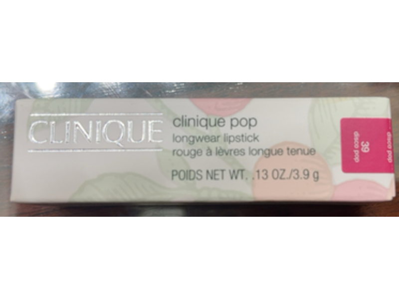 Clinique Pop Longwear Lipstick, Disco Pop, 0.13 oz/3.9 g