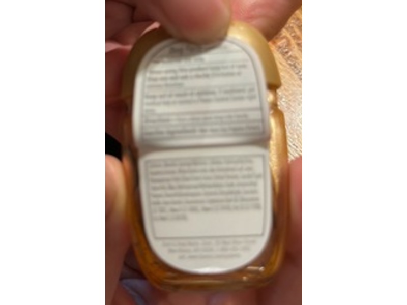 Bath & Body Works PocketBac Anti-Bacterial Hand Gel, Pumpkin Pecan Waffles, 1 fl oz/29 mL