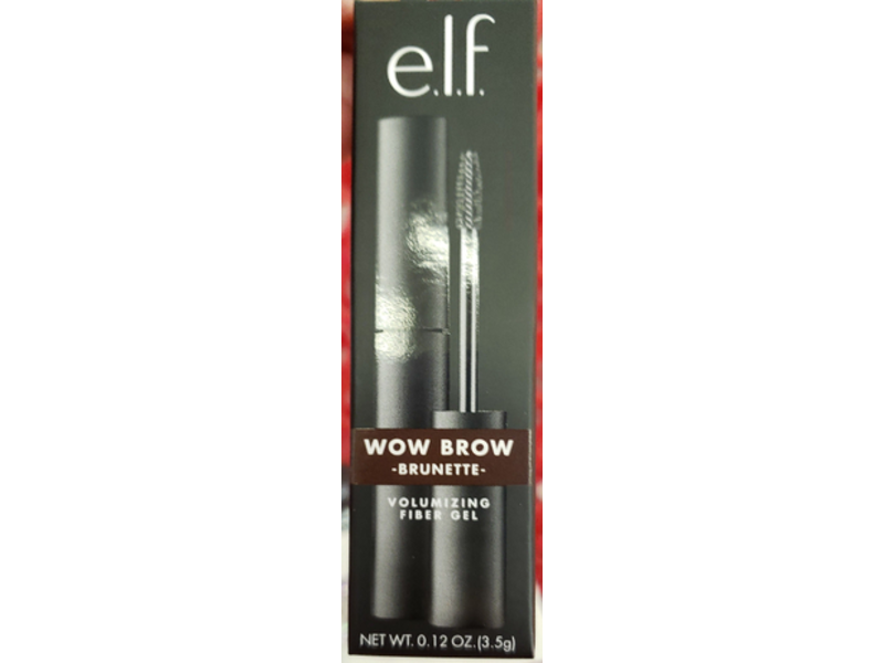 e.l.f. Wow Brow Volumizing Gel, Brunette, 0.12 oz/3.5 g