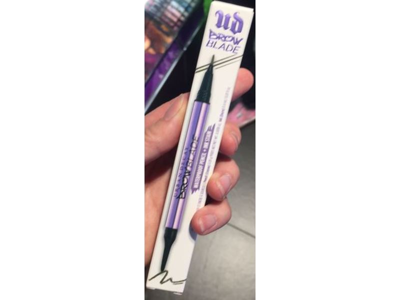 Urban Decay Brow Blade 2-in-1 Eyebrow Pen + Waterproof Pencil, Taupe Trap, 4.5 g