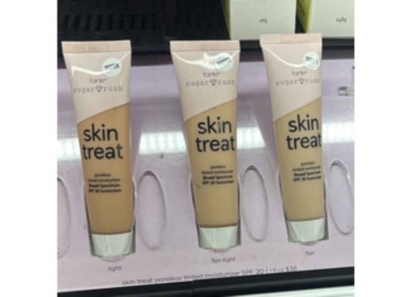 Tarte Sugar Rush Skin Treat Tinted Moisturizer Sunscreen, SPF 20, Medium-Tan, 1 fl oz/30 mL