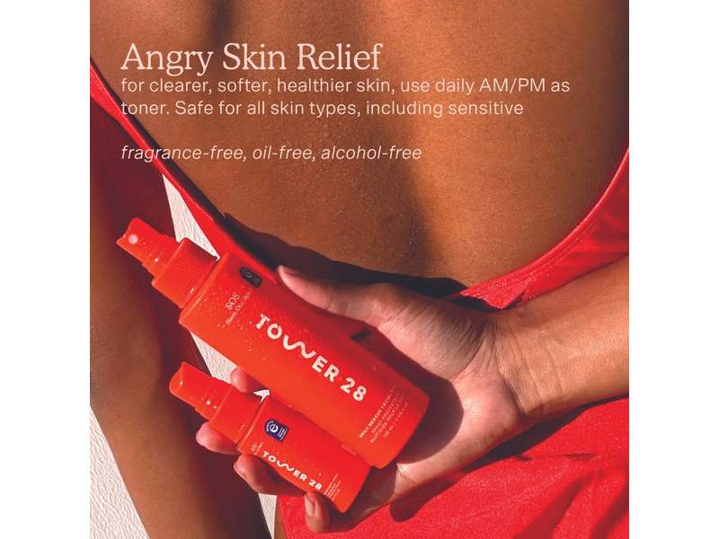 Tower 28 SOS Daily Rescue Facial Spray, 4 oz (120 mL)