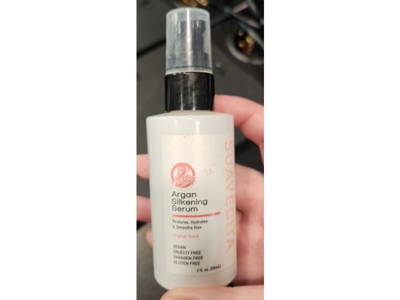 Suavecita Argan Silkening Serum, Original Scent, 2 fl oz/59 mL