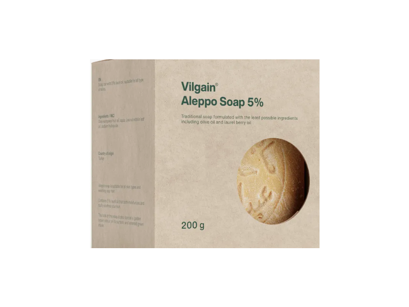 Vilgain 5% Aleppo Soap, 200 g
