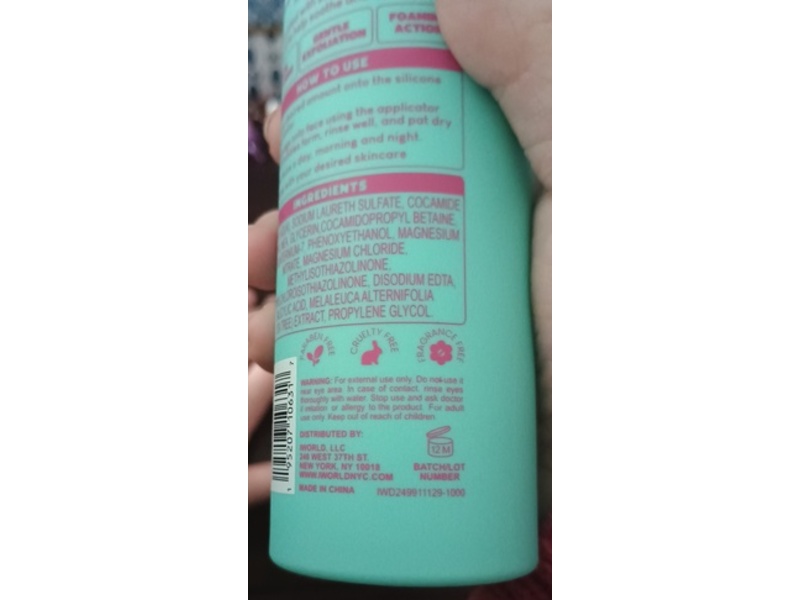 Amora Skin Clarifying Glow Cleanser, 5.7 fl oz/169 mL