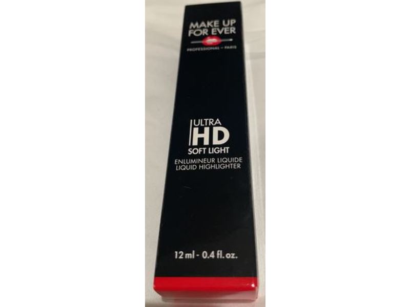 Make Up For Ever Ultra HD Soft Light Liquid Highlighter, 0.4 fl oz / 12 ml