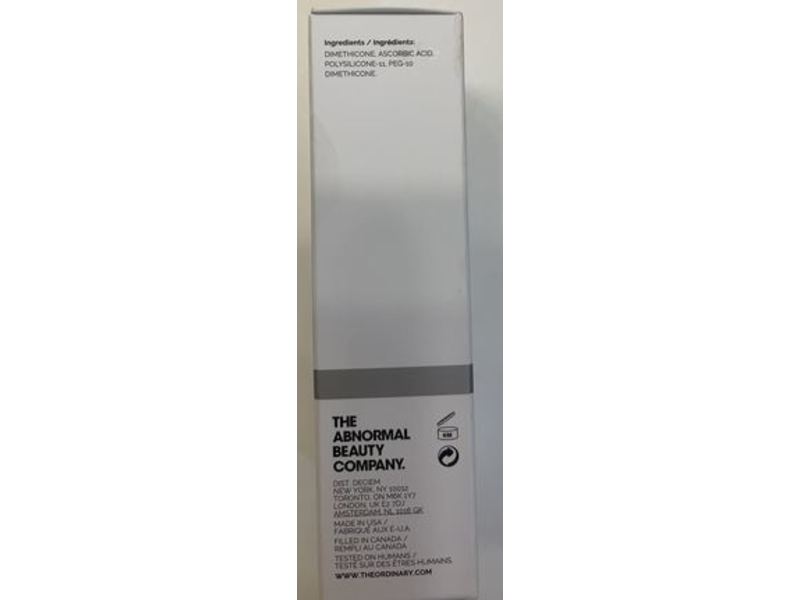 The Ordinary Vitamin C Suspension 30% In Silicone, 1 fl oz/30 mL