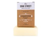 Soak Street Real American Soap, Unscented, 5 fl oz/42 g - Image 2