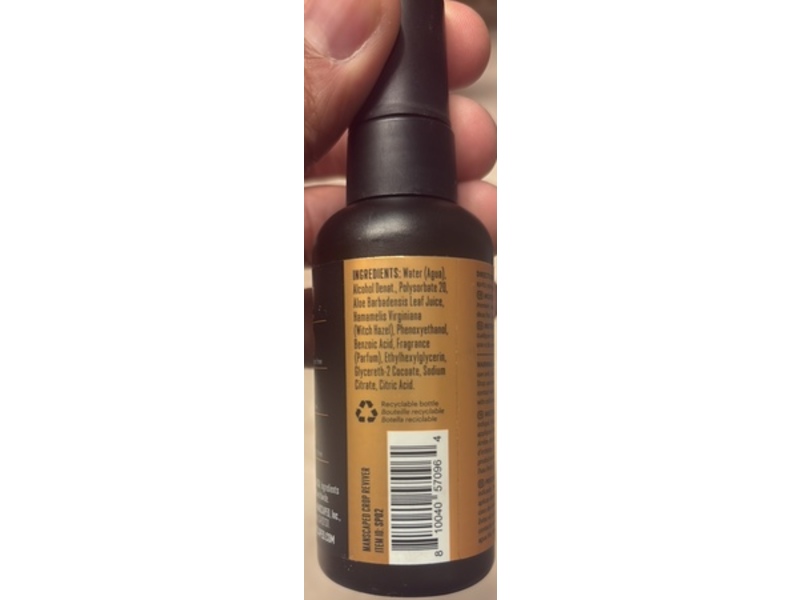 Manscaped Crop Reviver Refreshing Ball Toner Spray, 1.89 fl oz/56 mL