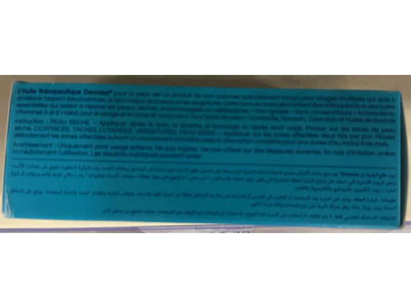 Dermisa Skin Therapy Oil, 4.2 fl oz/125 mL