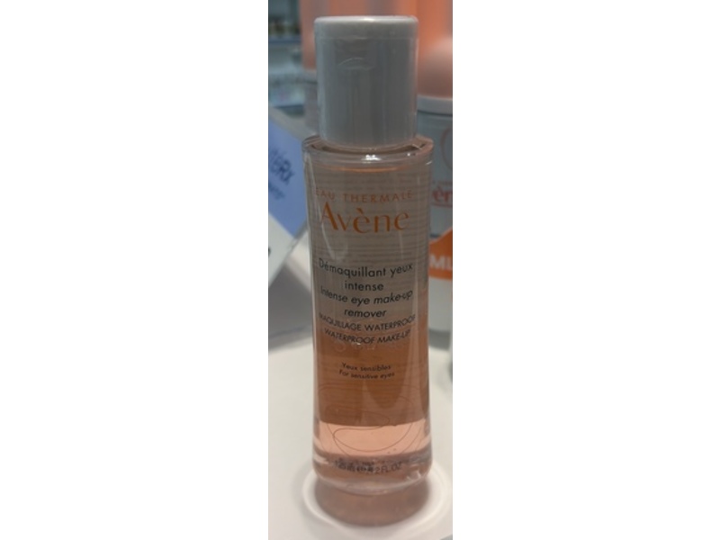 Eau Thermale Avene Intense Eye Makeup Remover, 4.2 fl oz/125 mL