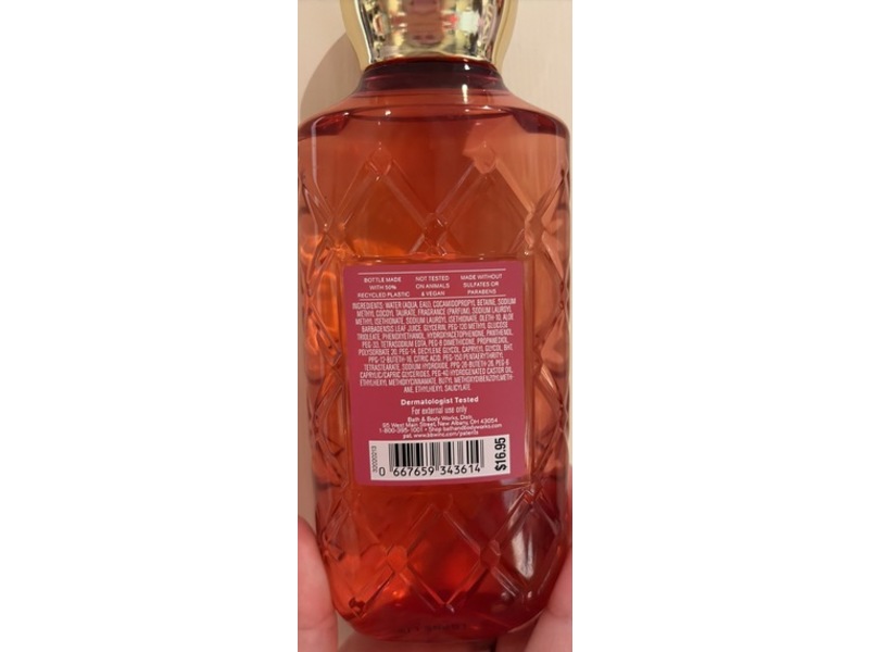 Bath & Body Works Body Wash, Covered In Roses, 10 fl oz/295 mL