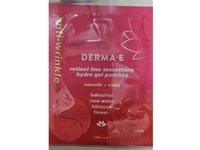 Derma E Retinol Line Smoothing Hydro Gel Patches, Bakuchiol + Rose Water + Hibiscus Flower, 1 Pair - Image 3
