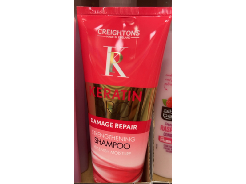 Creightons Keratin Pro Damage Repair Strengthening Shampoo, 6.67 fl oz/200 mL