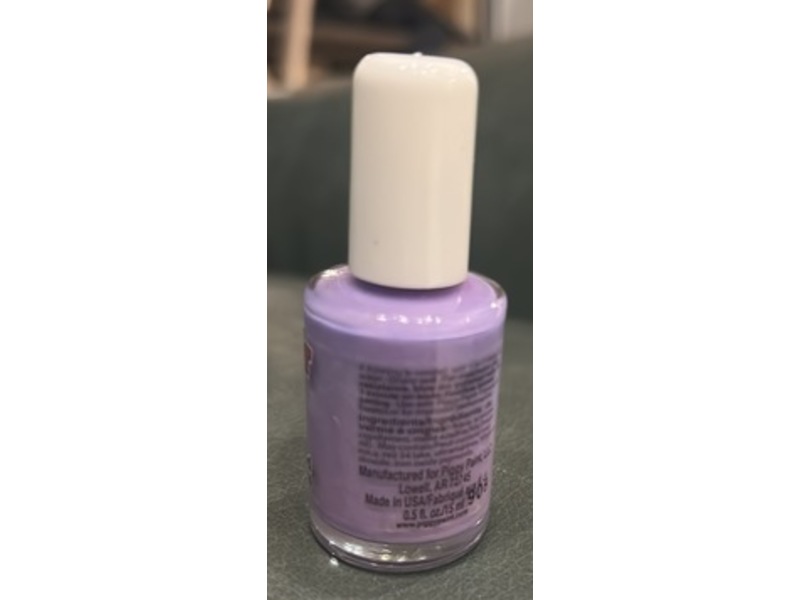 Pigg Paint Natural As Mud Nail Polish, Periwinkle Little Star, 0.5 fl oz/15 mL